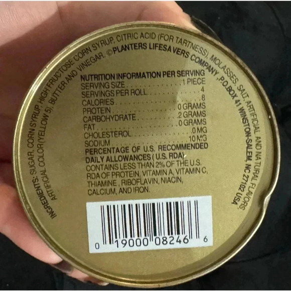 Vintage 1991 Lifesavers Christmas Holiday Keepsake Tin Limited Edition Country - Picture 3 of 7